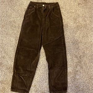 Brown cargo pants